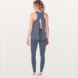 Lululemon All Tied Up Tank
Modern Stripe Hero Blue White
Size 4 Like New